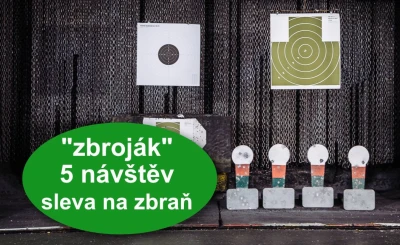Přípravný kurz Zbrojní Průkaz +5 návštěv se střelbou
