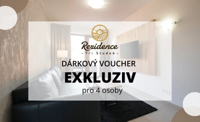 Dárkový voucher – EXKLUZIV- pro 4 osoby