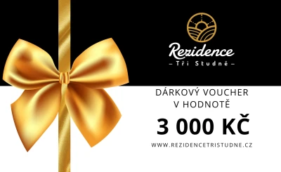 Dárkový voucher v hodnotě 3 000 Kč